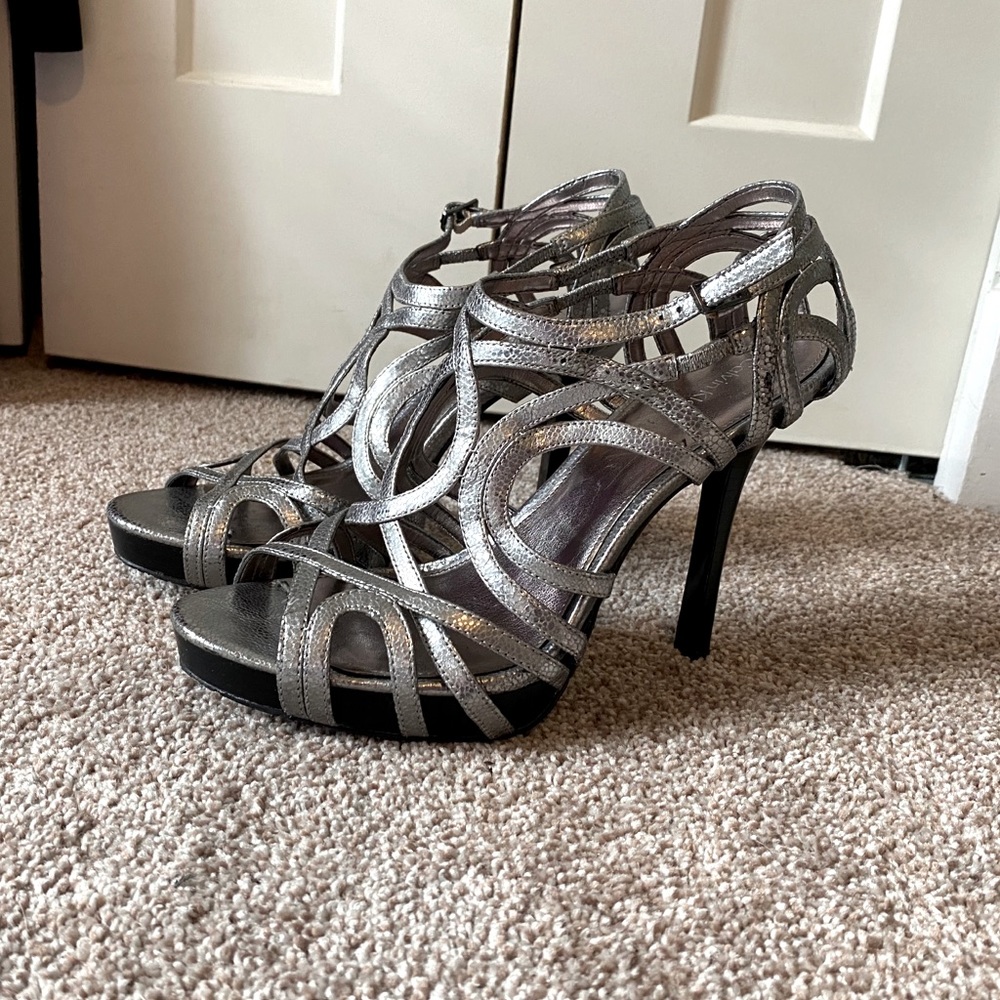 NWOT Calvin Klein strappy heels (10)